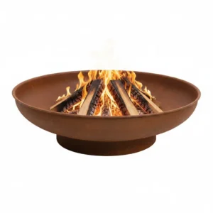 Brasero de jardin acier disque